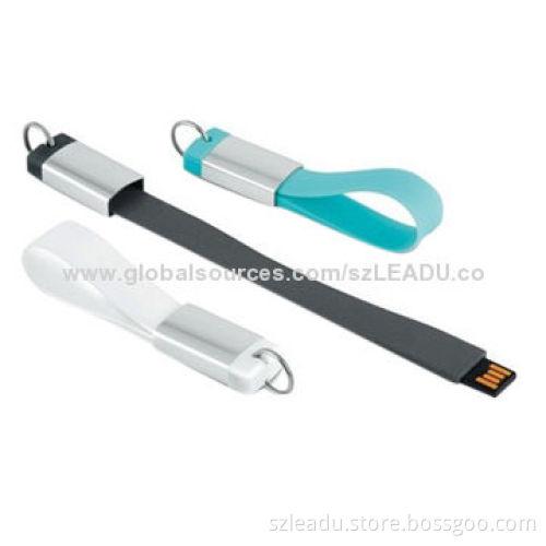 Fashion USB flash drives, wrist, PVC